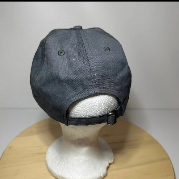 Cabelas Club Mens Adjustablenone Size Fits Most Gray And Gold Embroidering - Picture 5 of 8